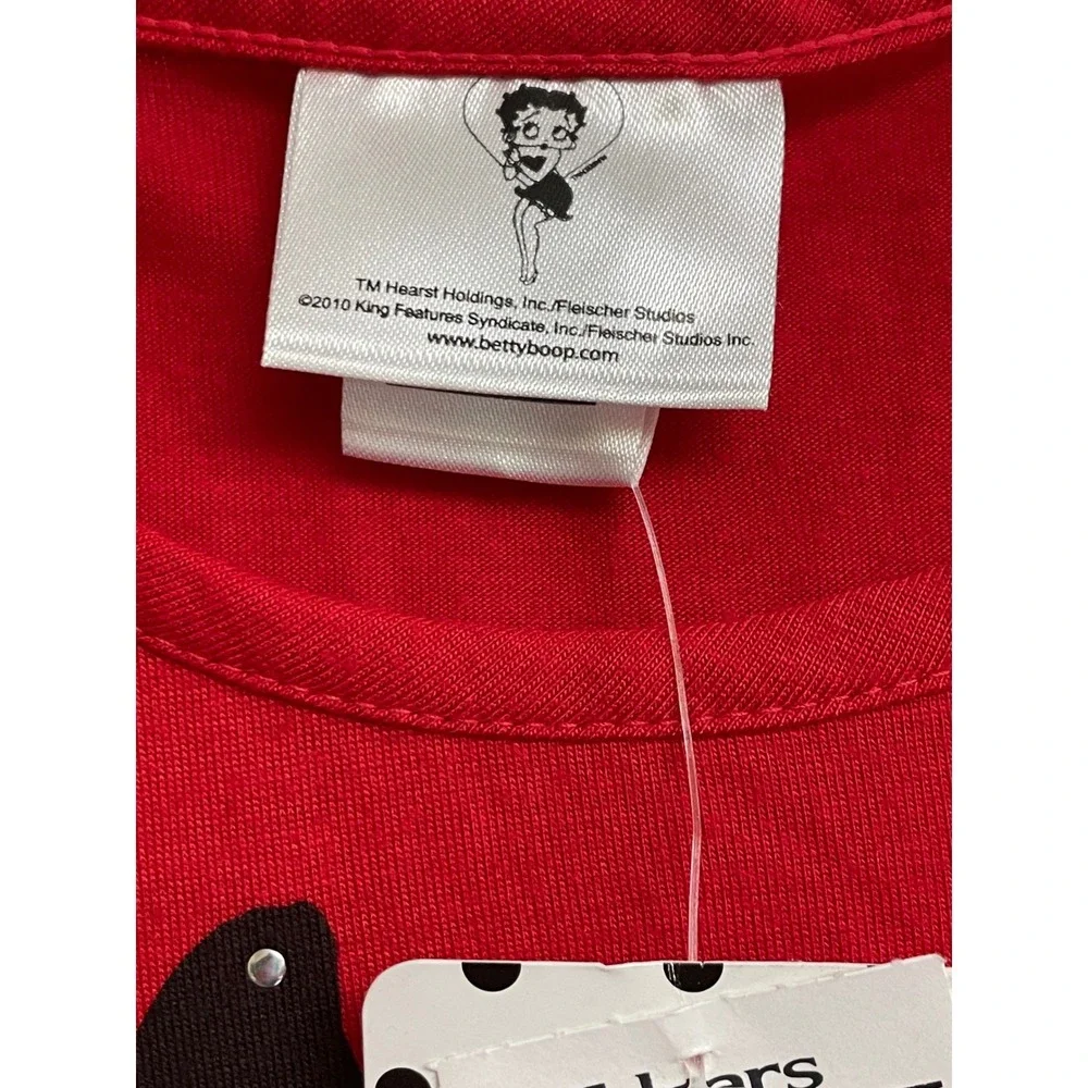 Betty Boop Graphic Tee Kids Size 11-12 Years Red